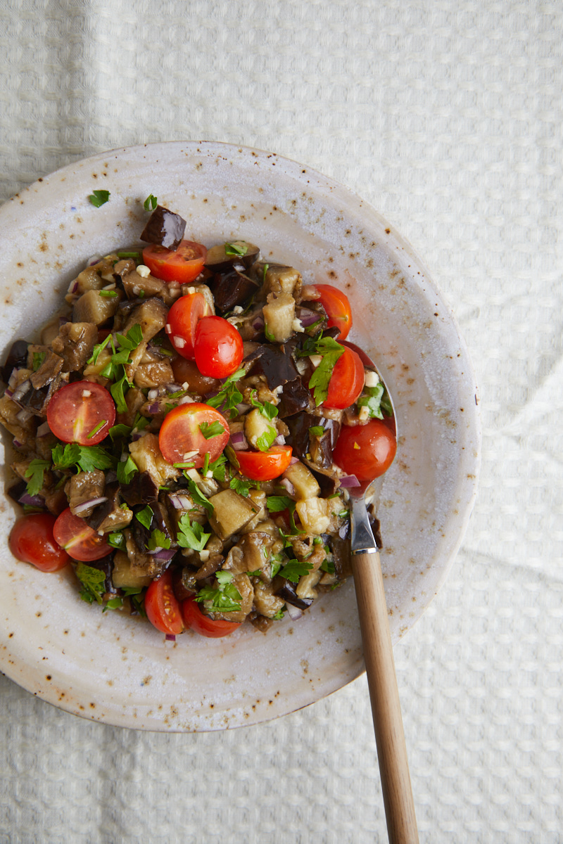 Easy Eggplant caviar